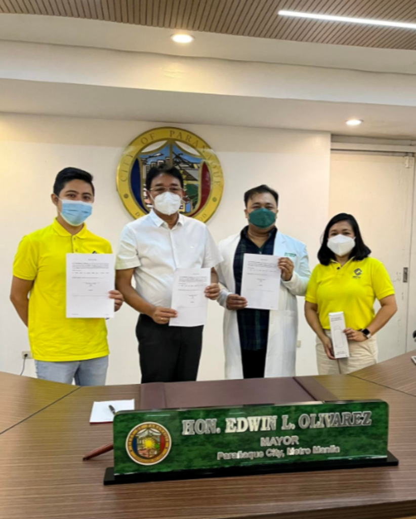 Aboitiz Construction Donates 2,000 Doses of Moderna Vaccines to Parañaque City