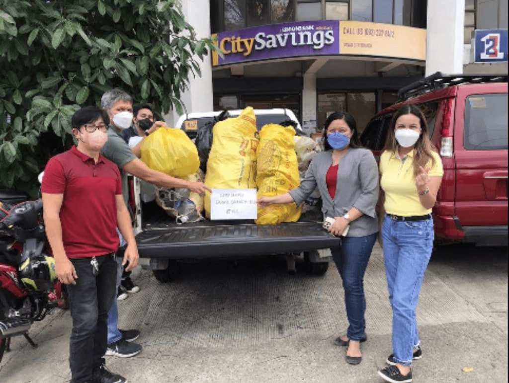 CitySavings turns donated plastic into school chairs